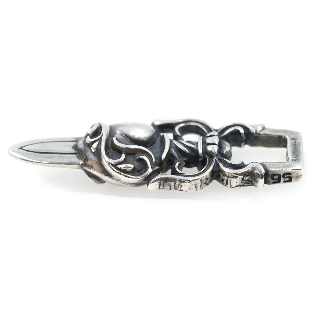 CHROME HEARTS(クロムハーツ) DAGGER HEART ダガーハート ペンダントトップ シルバー BCA243