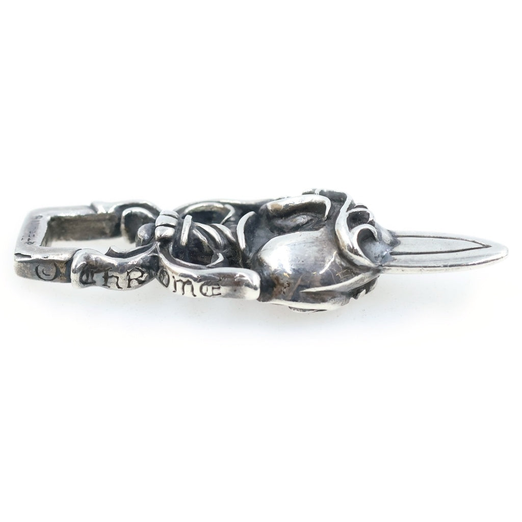 CHROME HEARTS(クロムハーツ) DAGGER HEART ダガーハート ペンダントトップ シルバー BCA243
