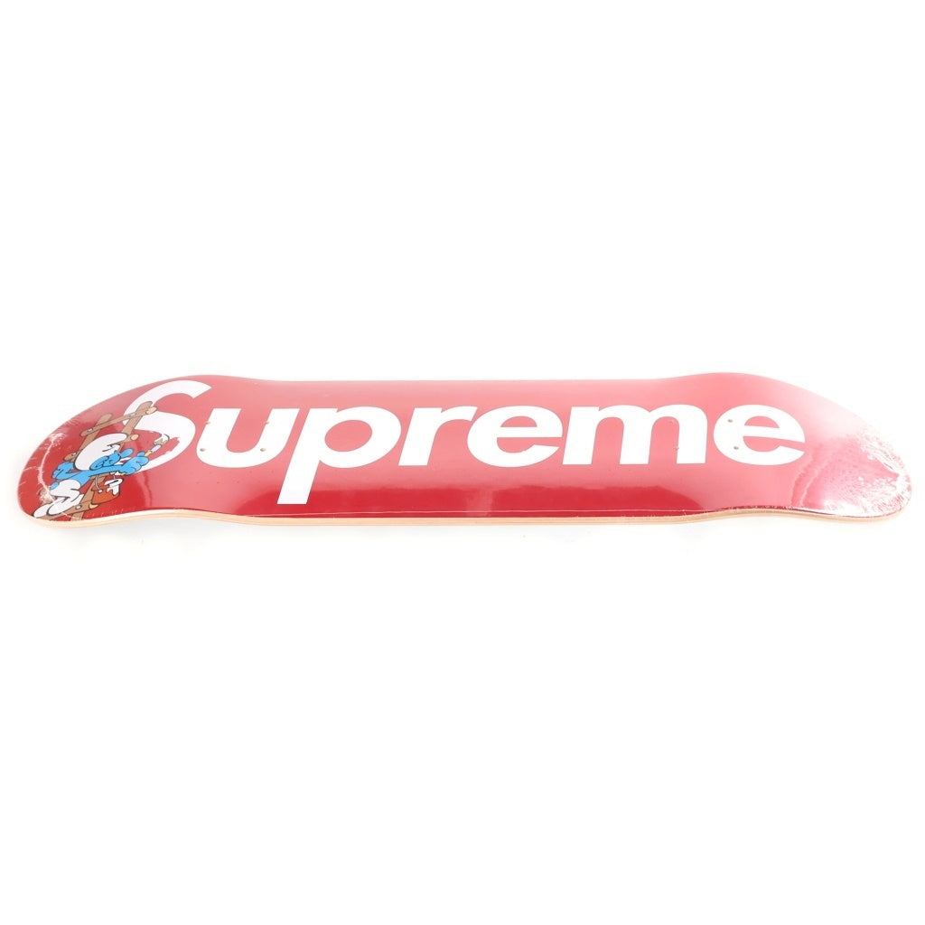 SUPREME(シュプリーム) 20AW ×Smurf スマーフ Skateboard スケートボード デッキ ブラック/レッド