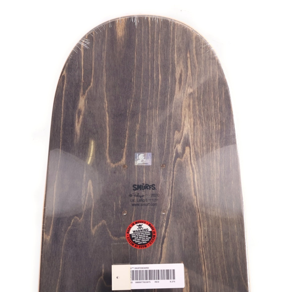SUPREME(シュプリーム) 20AW ×Smurf スマーフ Skateboard スケートボード デッキ ブラック/レッド