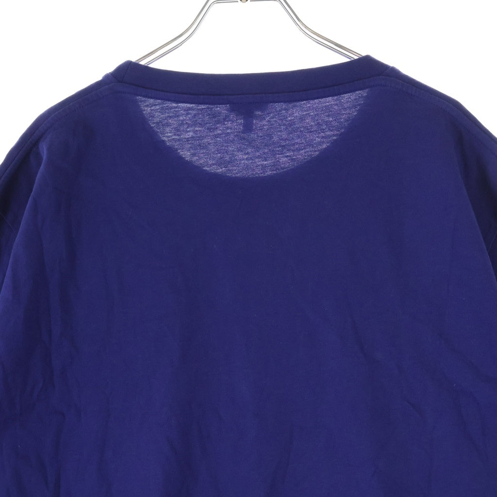 LOEWE(ロエベ) アナグラム刺繍 クルーネック半袖Tシャツカットソー パープル H526Y22X75