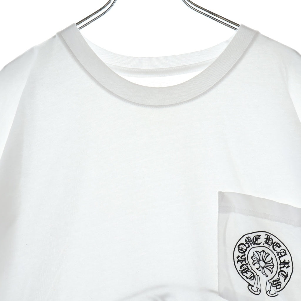 CHROME HEARTS(クロムハーツ) TAIPEI LTD L/S TEE 台北限定 バックホースシュープリント 半袖Tシャツカットソー ホワイト