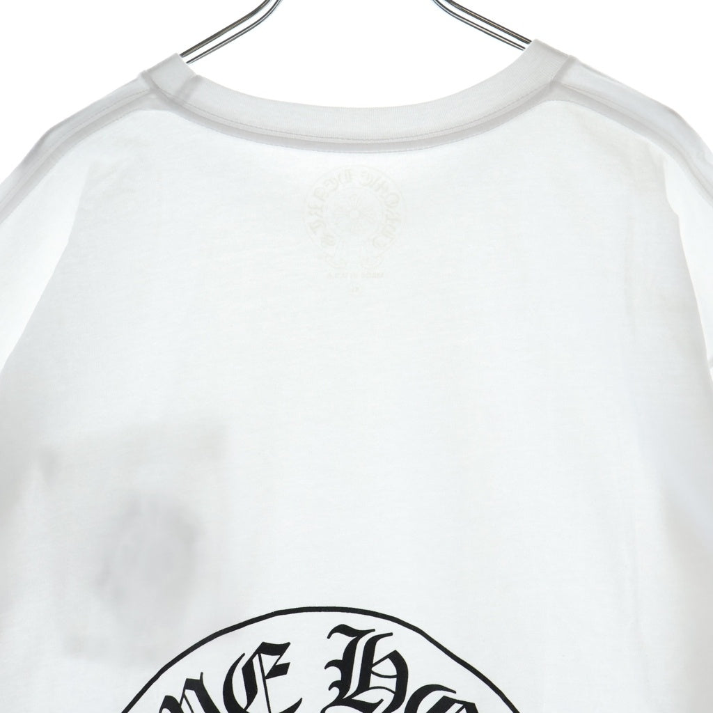CHROME HEARTS(クロムハーツ) TAIPEI LTD L/S TEE 台北限定 バックホースシュープリント 半袖Tシャツカットソー ホワイト