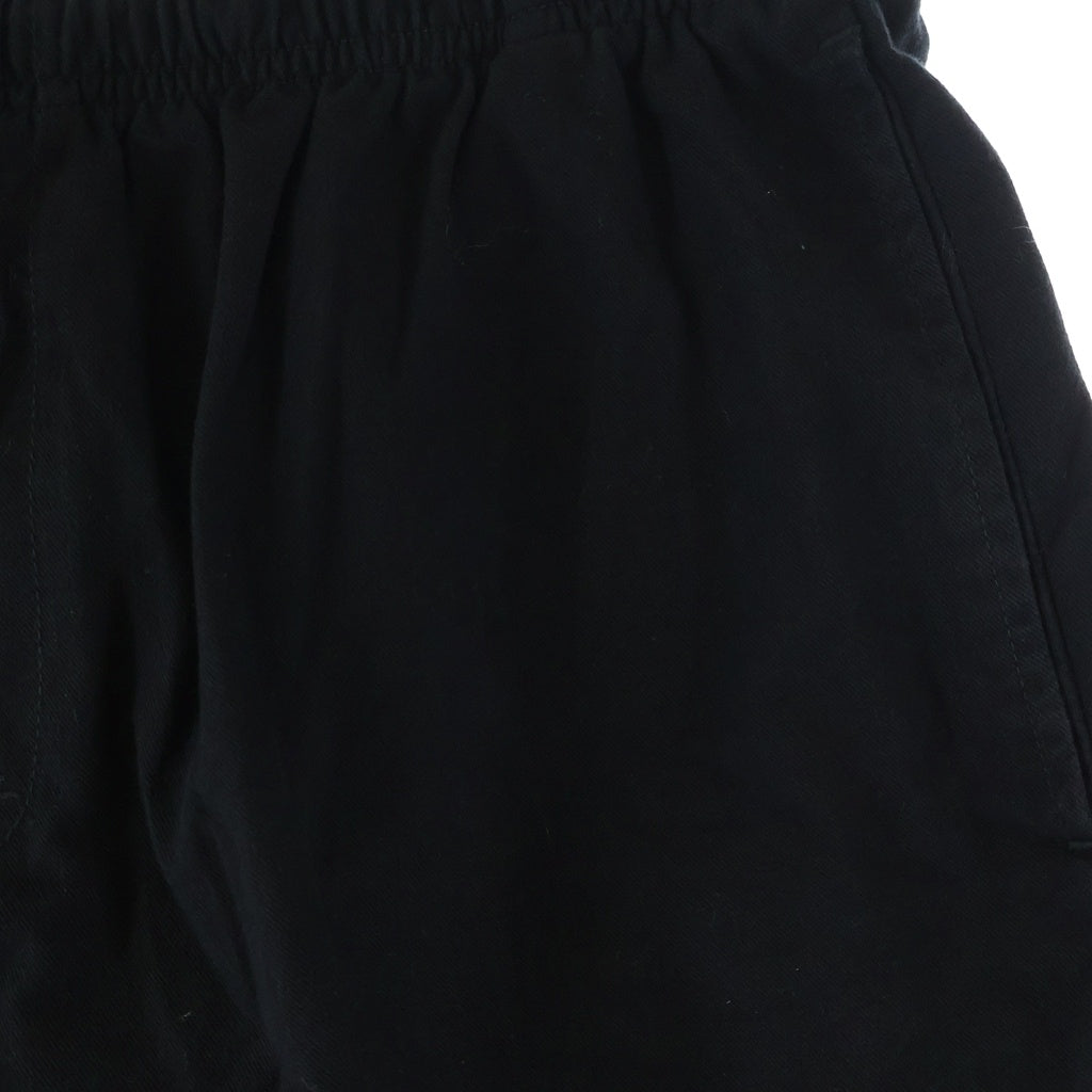 WTAPS(ダブルタップス) SHORT PANTS ロゴパッチ ハーフパンツ ショーツ ブラック 231TQDT-PTM01S