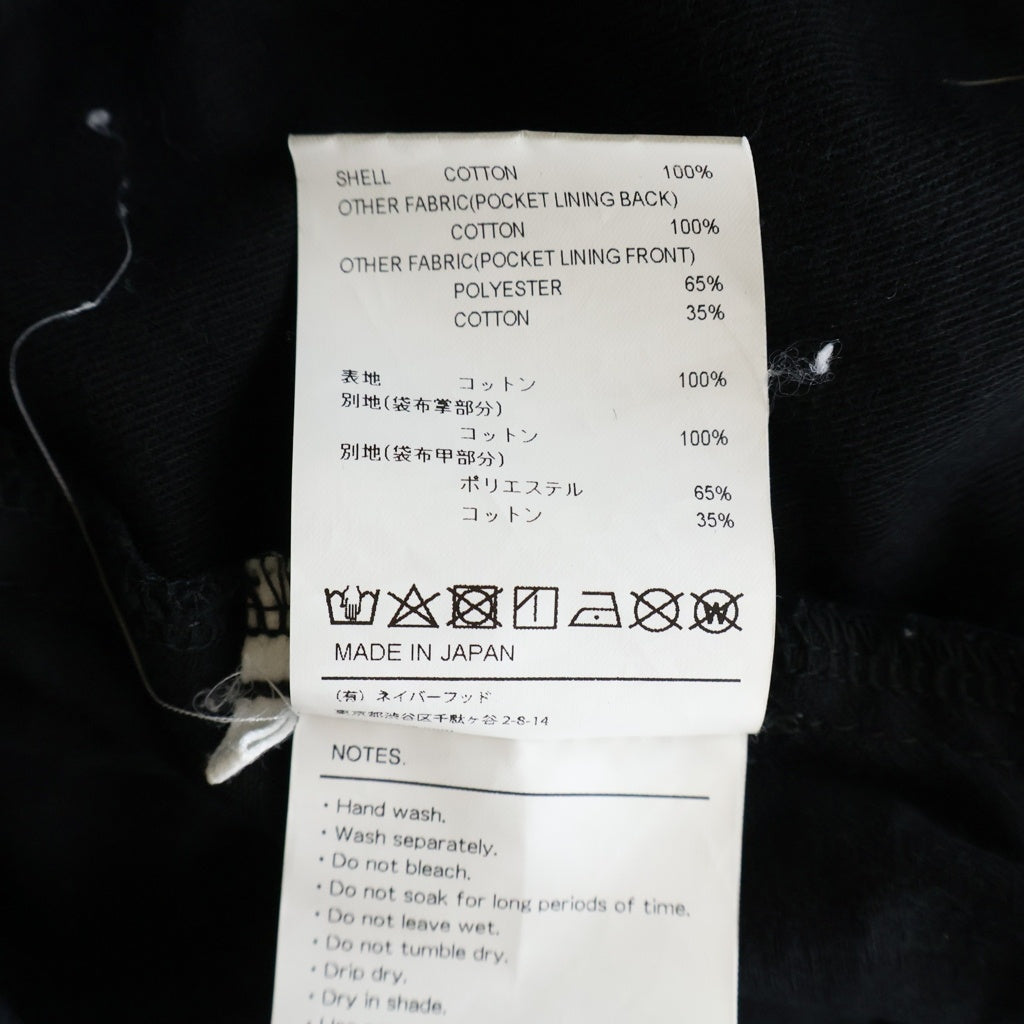 WTAPS(ダブルタップス) SHORT PANTS ロゴパッチ ハーフパンツ ショーツ ブラック 231TQDT-PTM01S