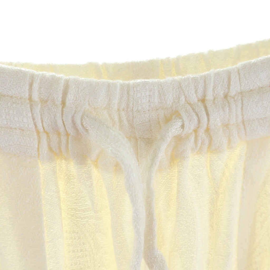 Needles(ニードルス) Paisley Jacquard ペイズリージャカード ヒザデルパンツ SX349 ホワイト