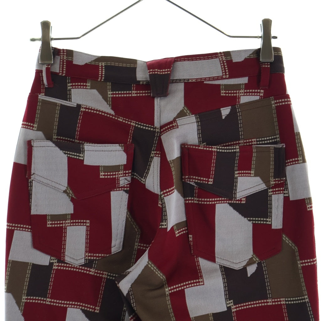 Needles(ニードルス) Boot-Cut ブーツカット トラックパンツ RW311 レッド