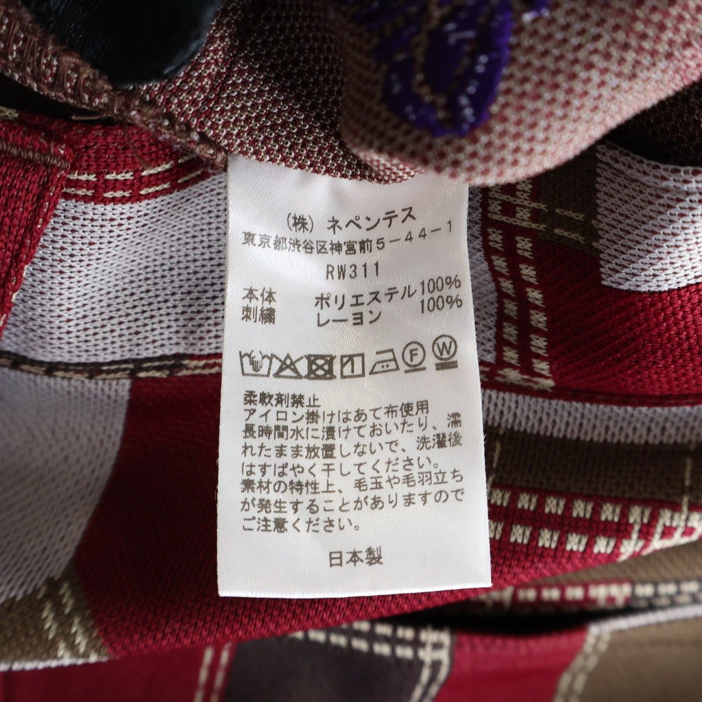 Needles(ニードルス) Boot-Cut ブーツカット トラックパンツ RW311 レッド