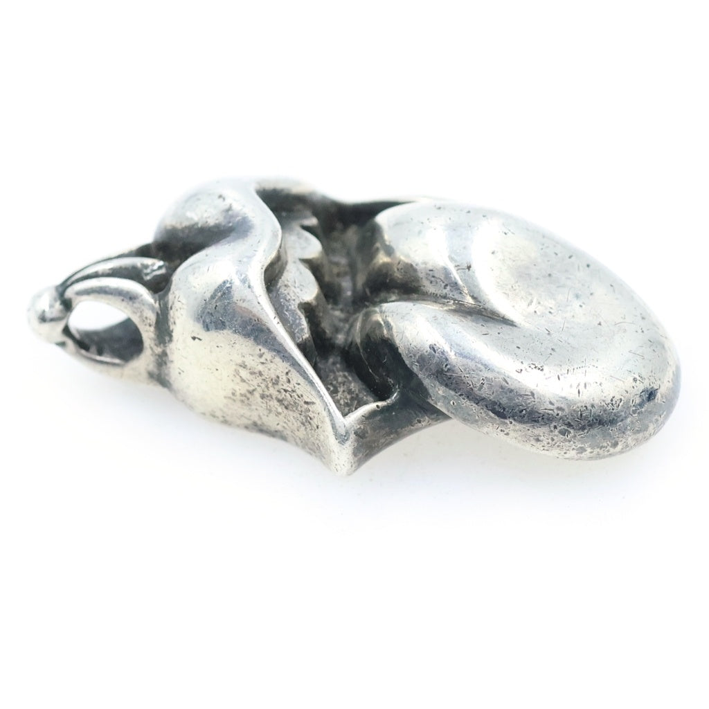 CHROME HEARTS(クロムハーツ) LIPSTONGUE CHARM リップアンドタンチャーム ペンダントトップ シルバー BCA283