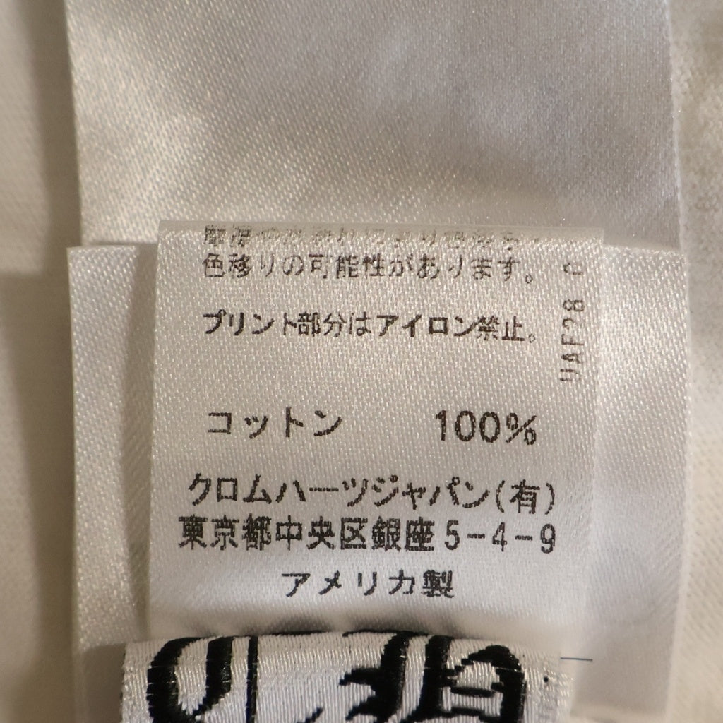 CHROME HEARTS(クロムハーツ) Vine Dagger S/S Tee ヴァインダガープリント半袖Tシャツ ホワイト