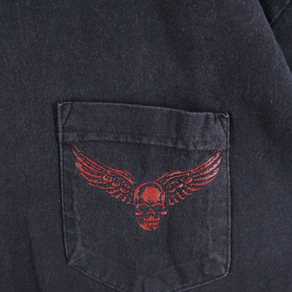CHROME HEARTS(クロムハーツ) OLD FOTI S/S TEE オールド フォティ マハリア プリント半袖Tシャツ カットソー ブラック