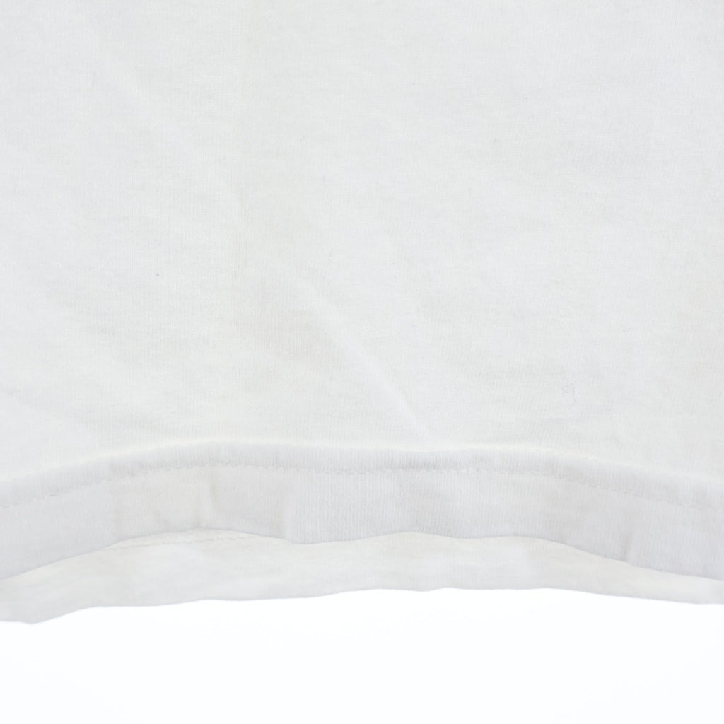 CHROME HEARTS(クロムハーツ) OLD AMERICAN FLAG TEE オールド アメリカンフラッグTシャツ 星条旗 ホースシュープリント 半袖カットソー ホワイト