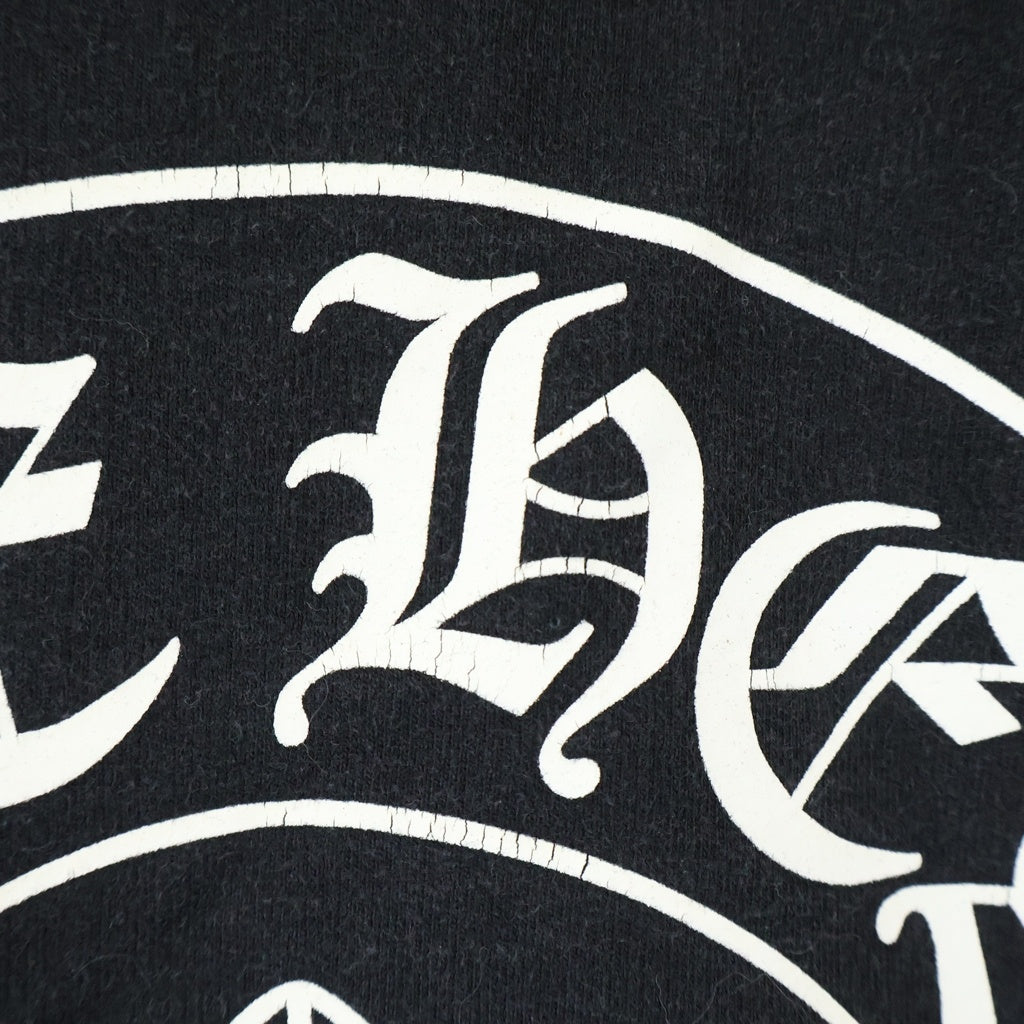 CHROME HEARTS(クロムハーツ) SWTSHRT HD ZIP TAIPEI LTD 台北限定バックホースシュープリント ジップアップパーカー ブラック