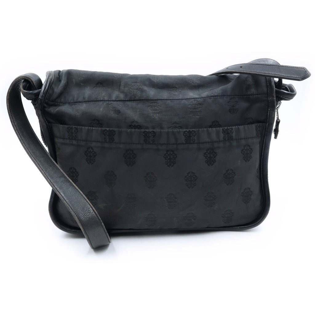 CHROME HEARTS(クロムハーツ) SHOULDER BAG-SM ガンスリンガーストラップ シヴィンダガー ナイロンショルダーバッグ ブラック