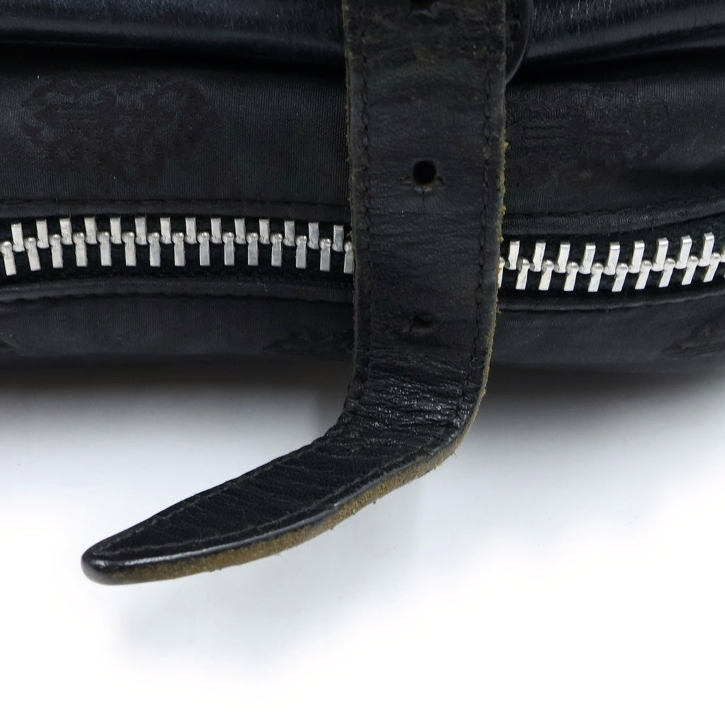 CHROME HEARTS(クロムハーツ) SHOULDER BAG-SM ガンスリンガーストラップ シヴィンダガー ナイロンショルダーバッグ ブラック