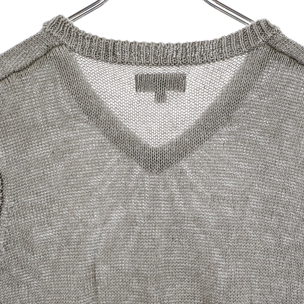 STUSSY(ステューシー) 24SS LOOSE KNIT LINEN VEST ルーズニットリネンベスト 117234 ベスト ベージュ