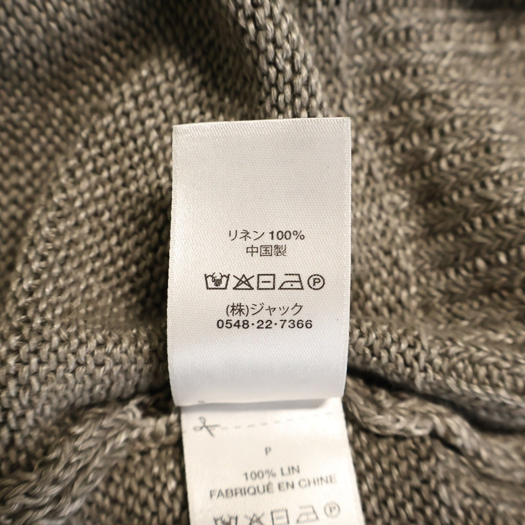 STUSSY(ステューシー) 24SS LOOSE KNIT LINEN VEST ルーズニットリネンベスト 117234 ベスト ベージュ