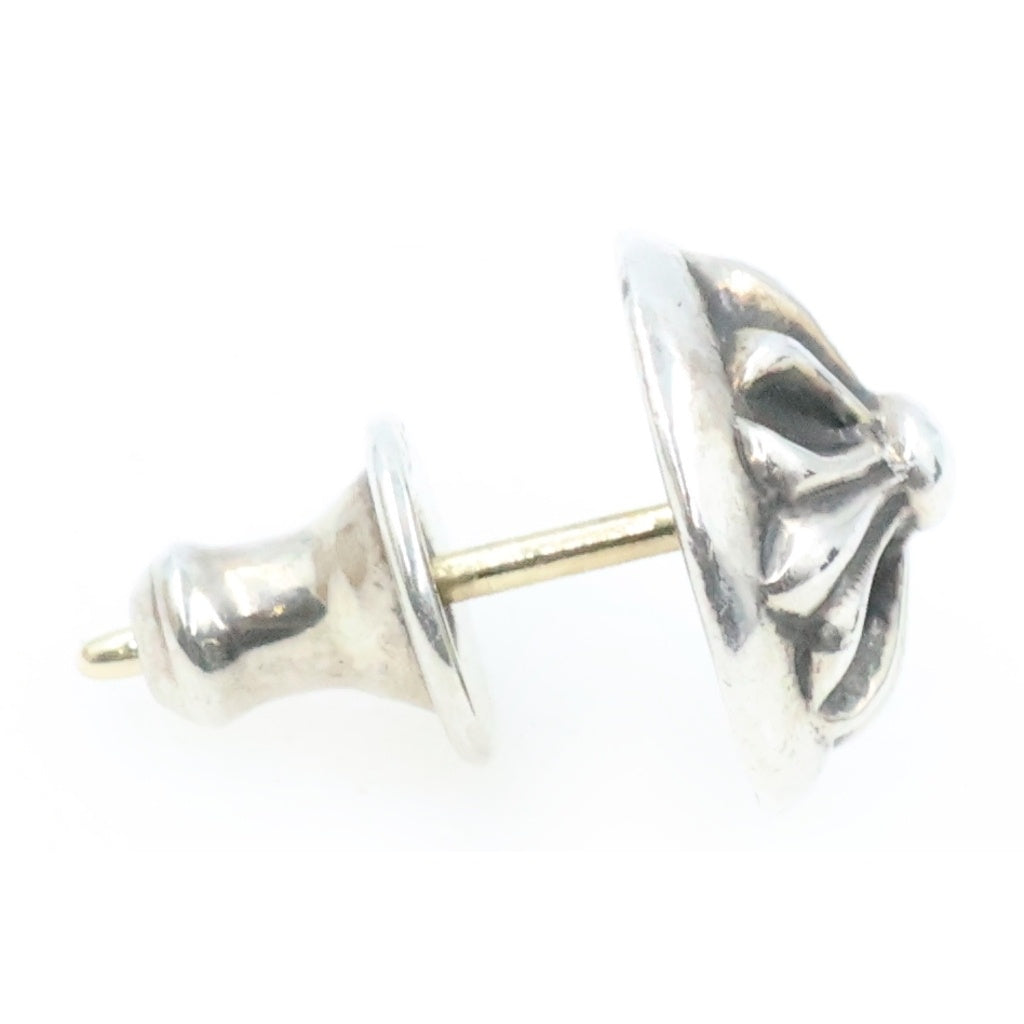 CHROME HEARTS(クロムハーツ) STUD CRSBLL クロスボールスタッドピアス シルバー BCA110