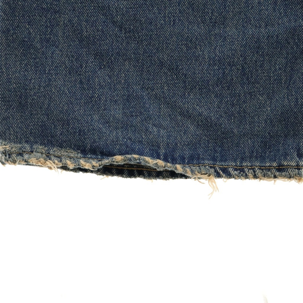 DAIRIKU(ダイリク) Straight Denim Pant 23SS D-9 ビンテージ加工 フレアデニム インディゴ