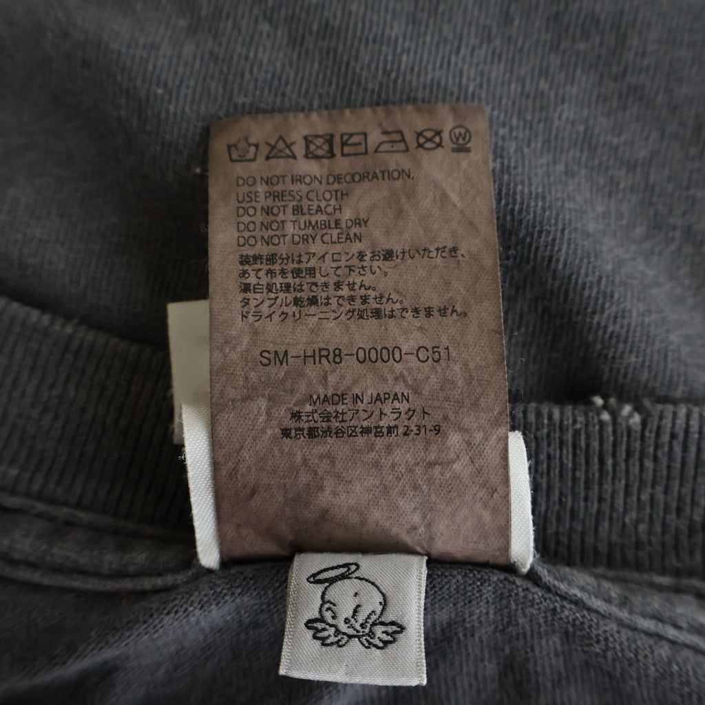 SAINT MICHAEL(セントマイケル) LB_SS TEE VANPIRE SM-HR8-0000-C51 クルーネックTシャツ ブラック