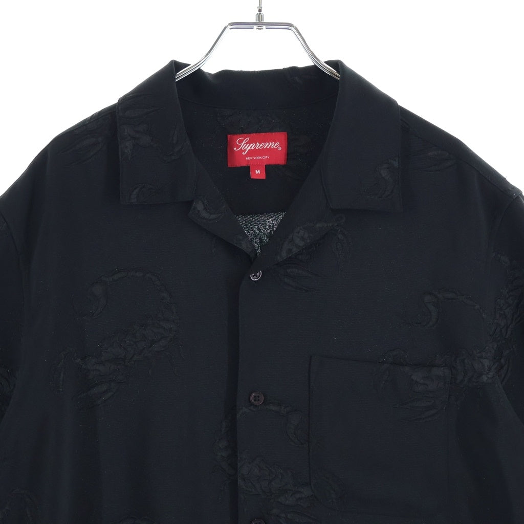 SUPREME(シュプリーム) 21SS Scorpion Jacquard S/S Shirt スコーピオン ジャガード 半袖シャツ ブラック