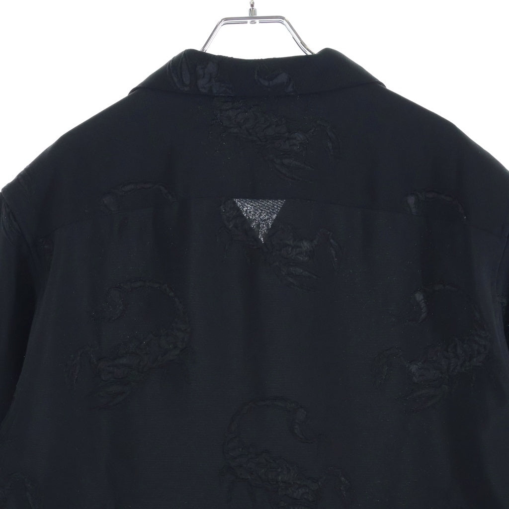 SUPREME(シュプリーム) 21SS Scorpion Jacquard S/S Shirt スコーピオン ジャガード 半袖シャツ ブラック