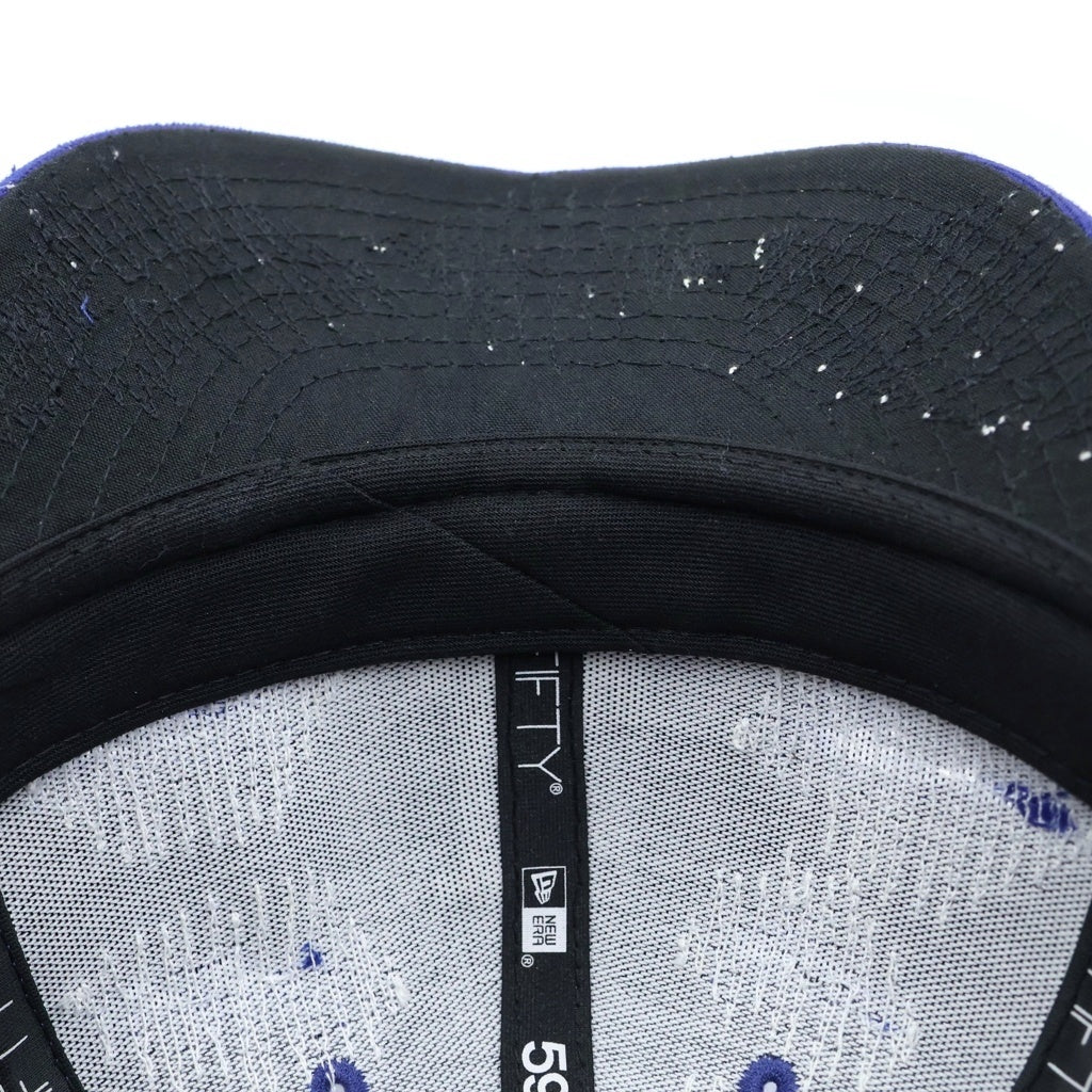 NEW ERA(ニューエラ) ×BUZZIN CLOUT NEW ERA Los Angeles Dodgers & crafts ベースボールキャップ ネイビー