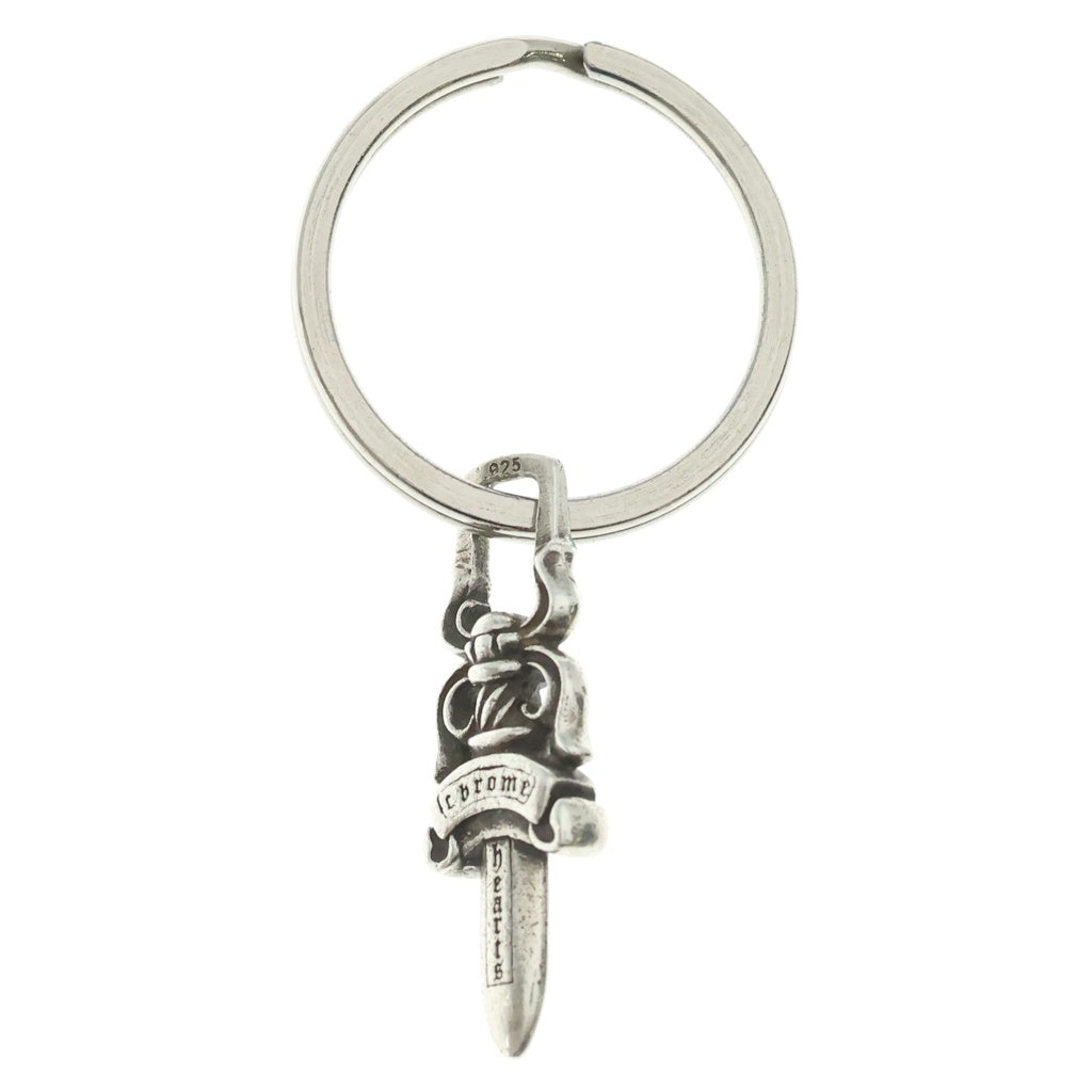 CHROME HEARTS(クロムハーツ) RNG&No5 DGGR #5ダガー キーリング シルバー