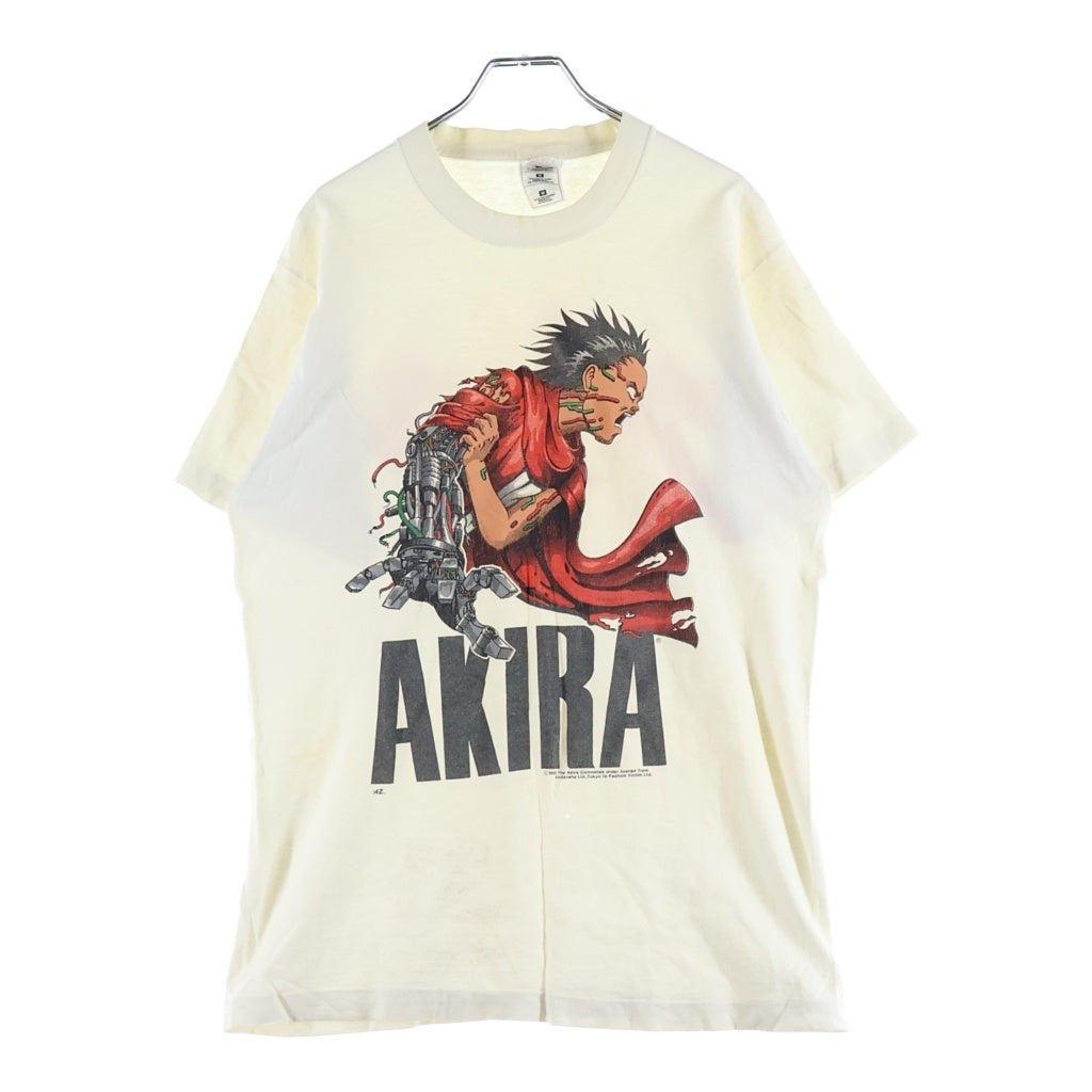 VINTAGE(ヴィンテージ) 90s AKIRA TETSUO ARM 鉄雄 クルーネックTシャツ ホワイト