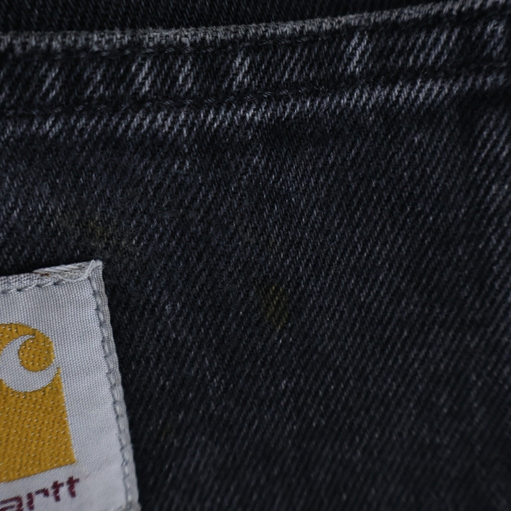 CARHARTT(カーハート) Double Knee Pant ダブルニーデニムパンツ ブラック