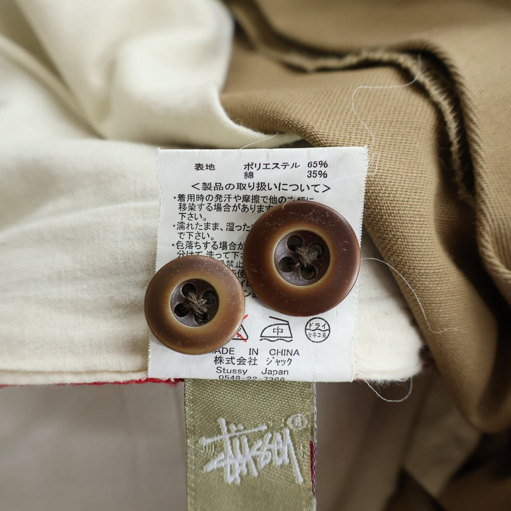 STUSSY(ステューシー) 00s チノ ストレートパンツ ベージュ