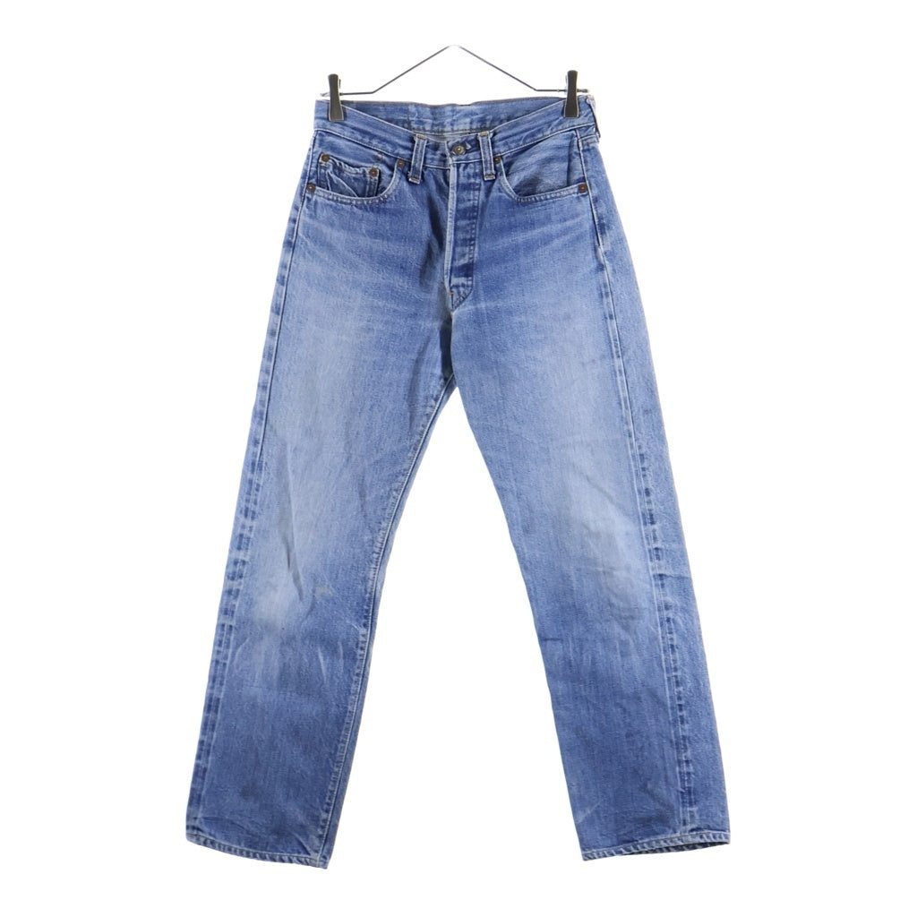 Levi's(リーバイス) 70s 66後期 ボタン裏6 ポケット裏チェーン ストレートパンツ インディゴ