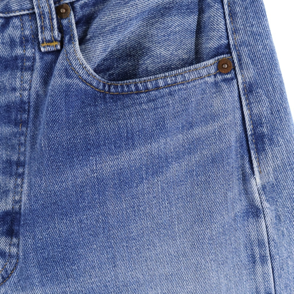 Levi's(リーバイス) 70s 66後期 ボタン裏6 ポケット裏チェーン ストレートパンツ インディゴ