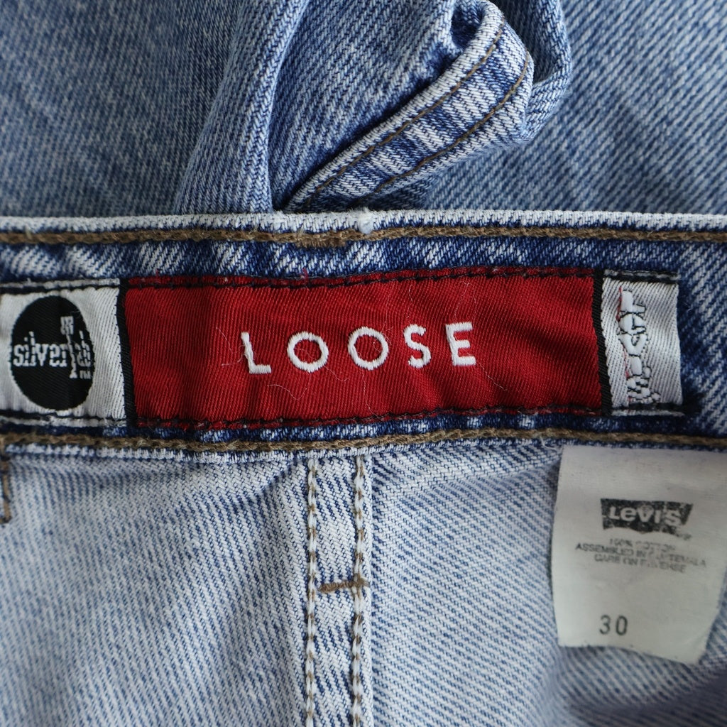 Levi's(リーバイス) 90s Sliver Tab シルバータブ LOOSE デニム ショートパンツ インディゴ
