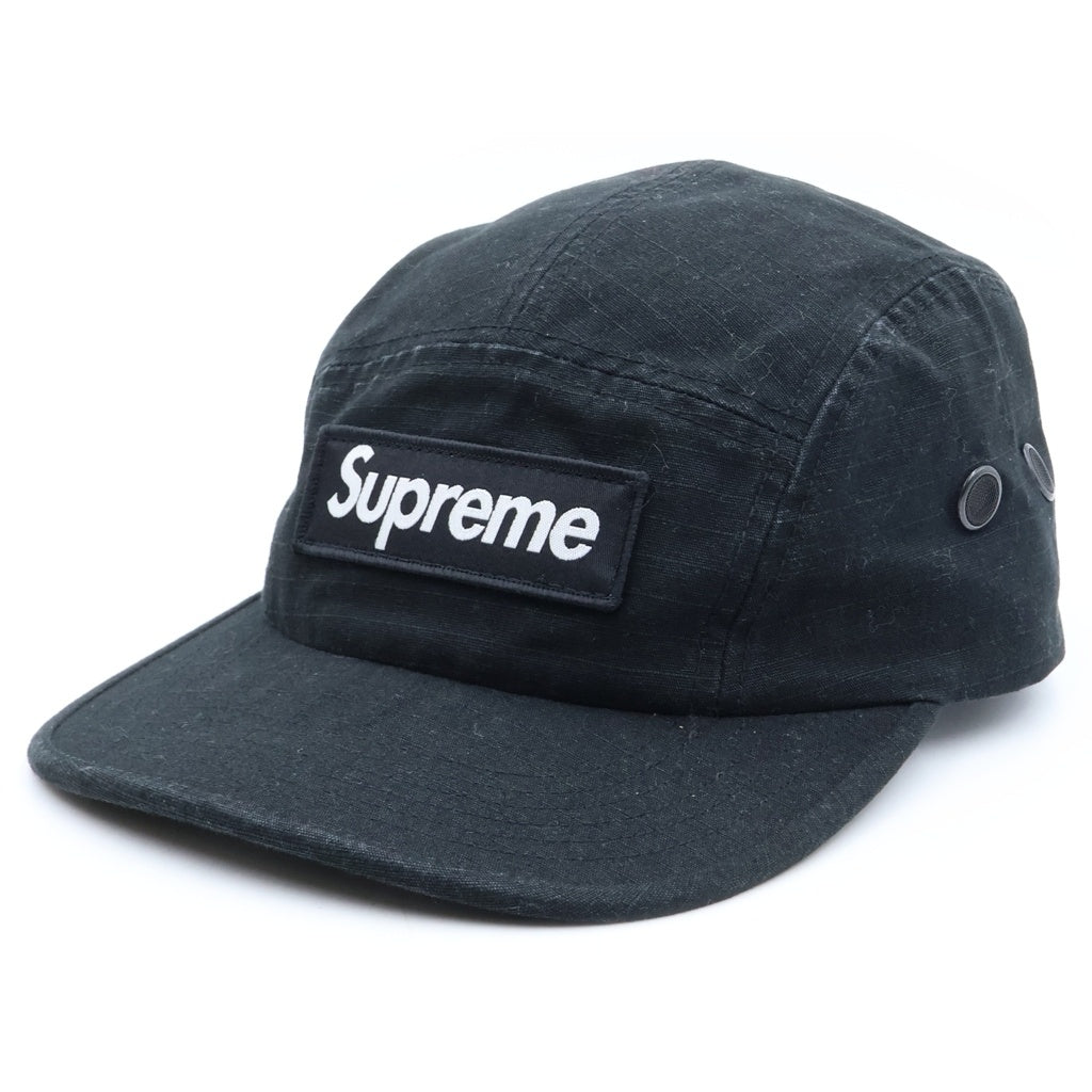 SUPREME(シュプリーム) Military Camp Cap BOX LOGO ミリタリーキャンプキャップ ブラック