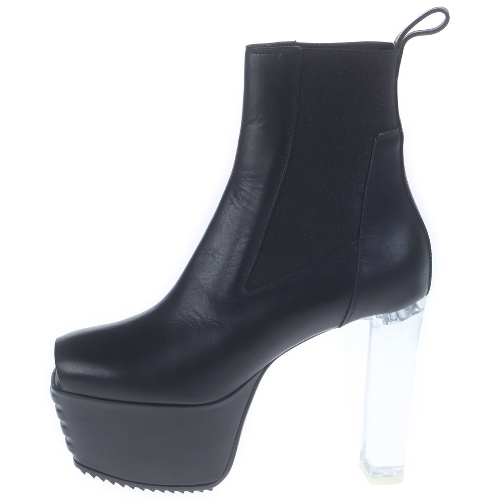 Rick Owens(リックオウエンス) GRILL KISS BOOTS グリル キスブーツ ブラック レディース