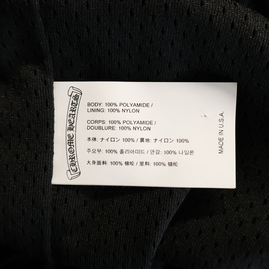 CHROME HEARTS(クロムハーツ) TRASH PICK UP Track Nylon Pants トラッシュピックアップ トラック ナイロンパンツ ブラック