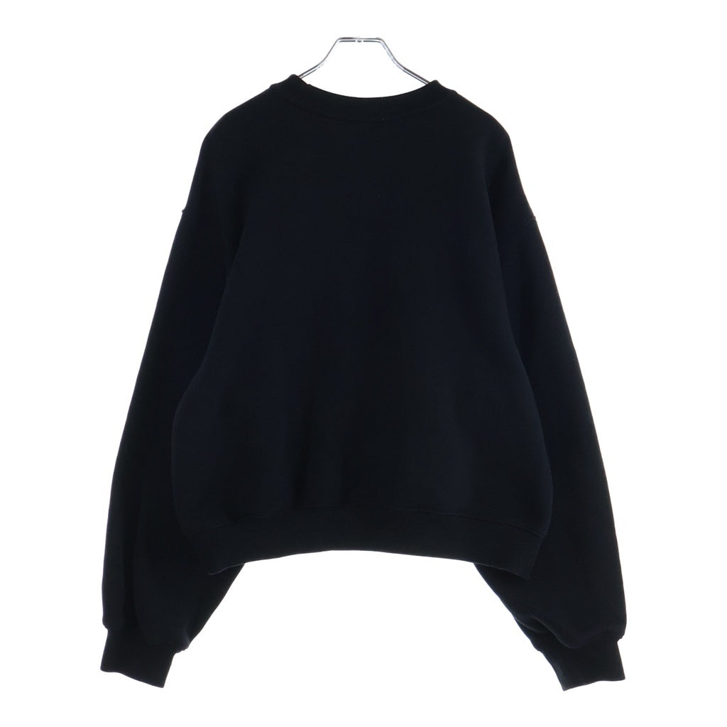 ALEXANDER WANG(アレキサンダーワン) フロントロゴ 4CC3221360 プルオーバースウェット ブラック