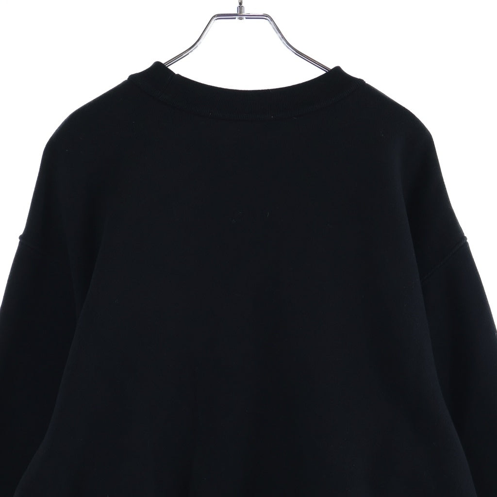 ALEXANDER WANG(アレキサンダーワン) フロントロゴ 4CC3221360 プルオーバースウェット ブラック