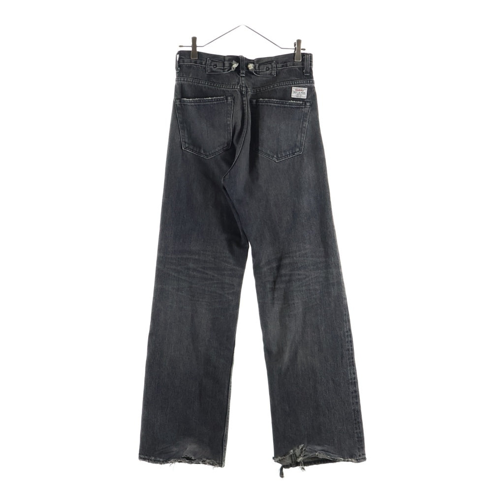 DAIRIKU(ダイリク) Straight Mud Vintage Denim Pants 22AW D-6 ストレートデニム ブラック