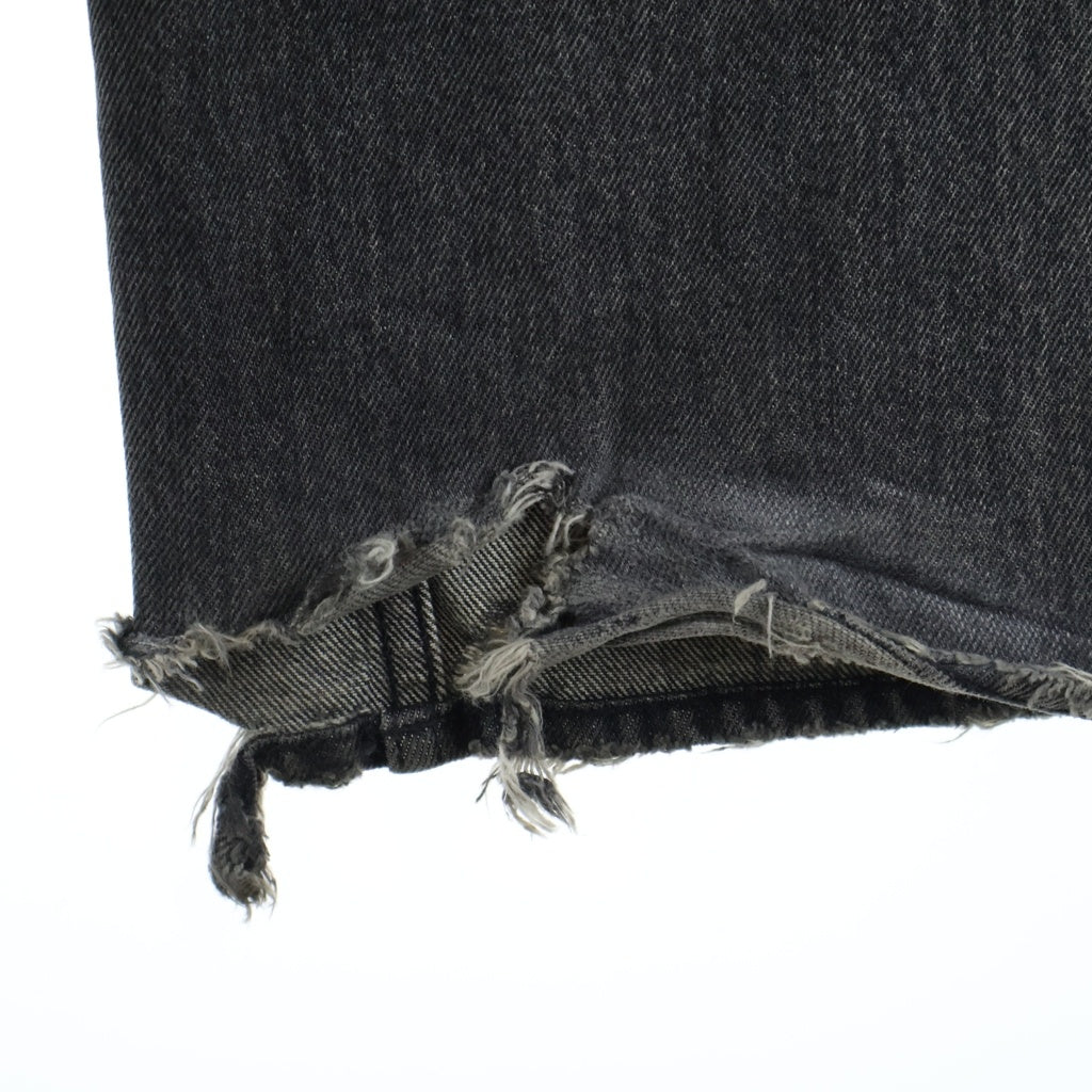 DAIRIKU(ダイリク) Straight Mud Vintage Denim Pants 22AW D-6 ストレートデニム ブラック