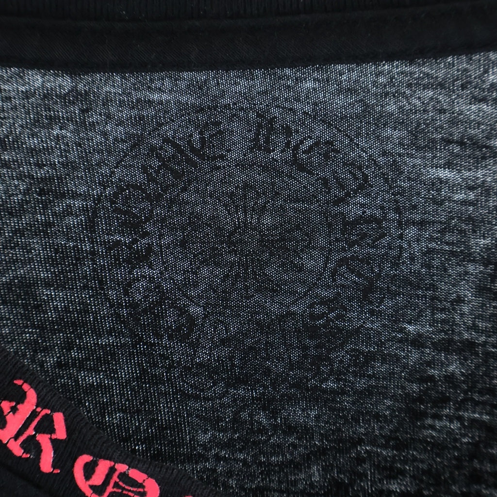 CHROME HEARTS(クロムハーツ) Neck Logo Long Sleeve Tee ネックロゴ ロングスリーブカットソー ブラック