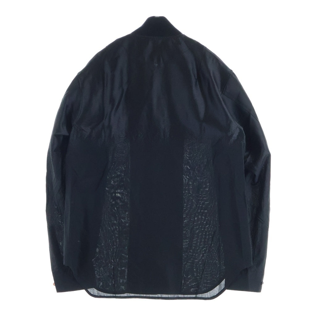 TAAKK(ターク) 26SS MA-1 SHIRT ナイロンコットン グラデーション TA26AW-SH011 ジャケット ブラック