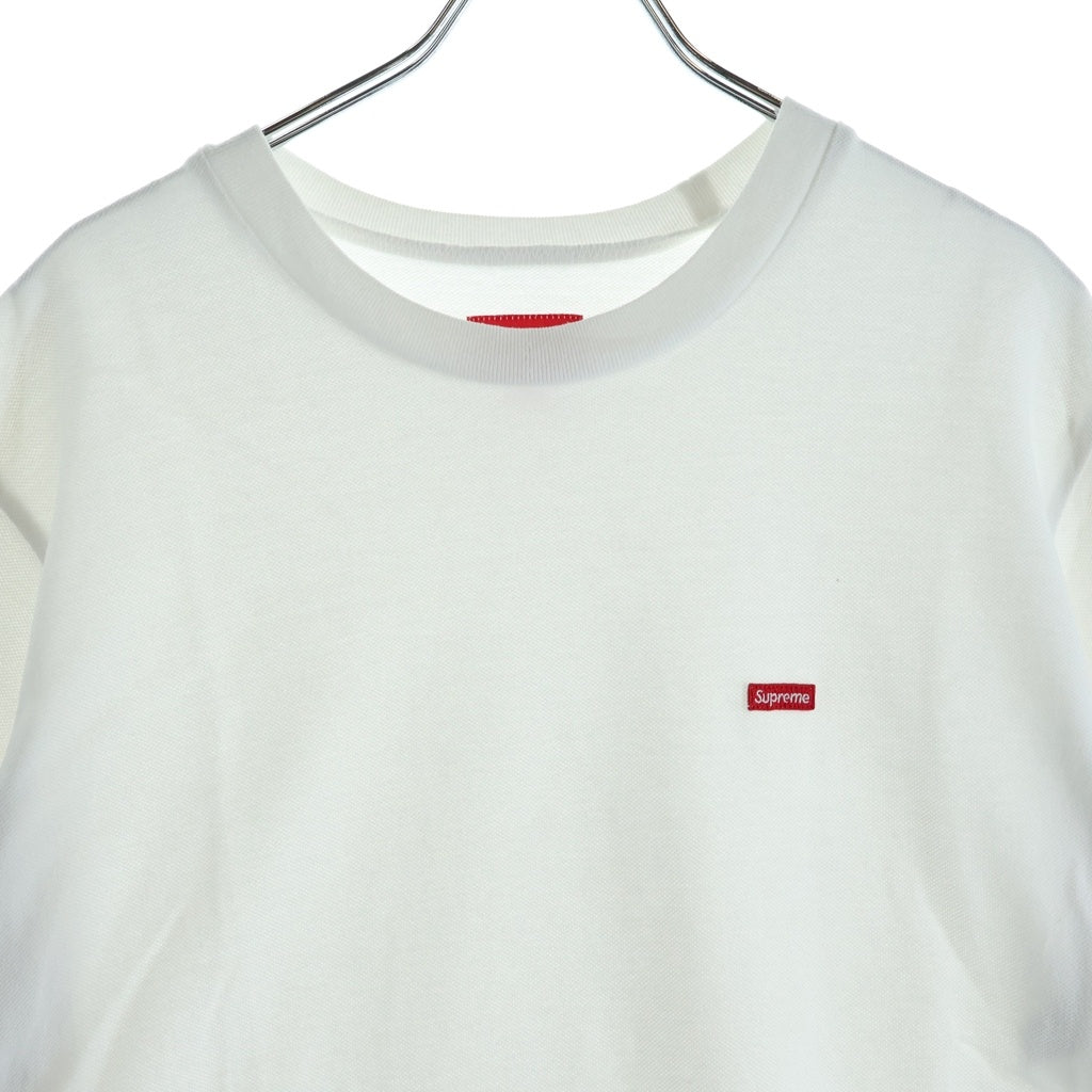 SUPREME(シュプリーム) 15SS Pique Small Box Tee ピケスモールボックスロゴティ クルーネックTシャツ ホワイト