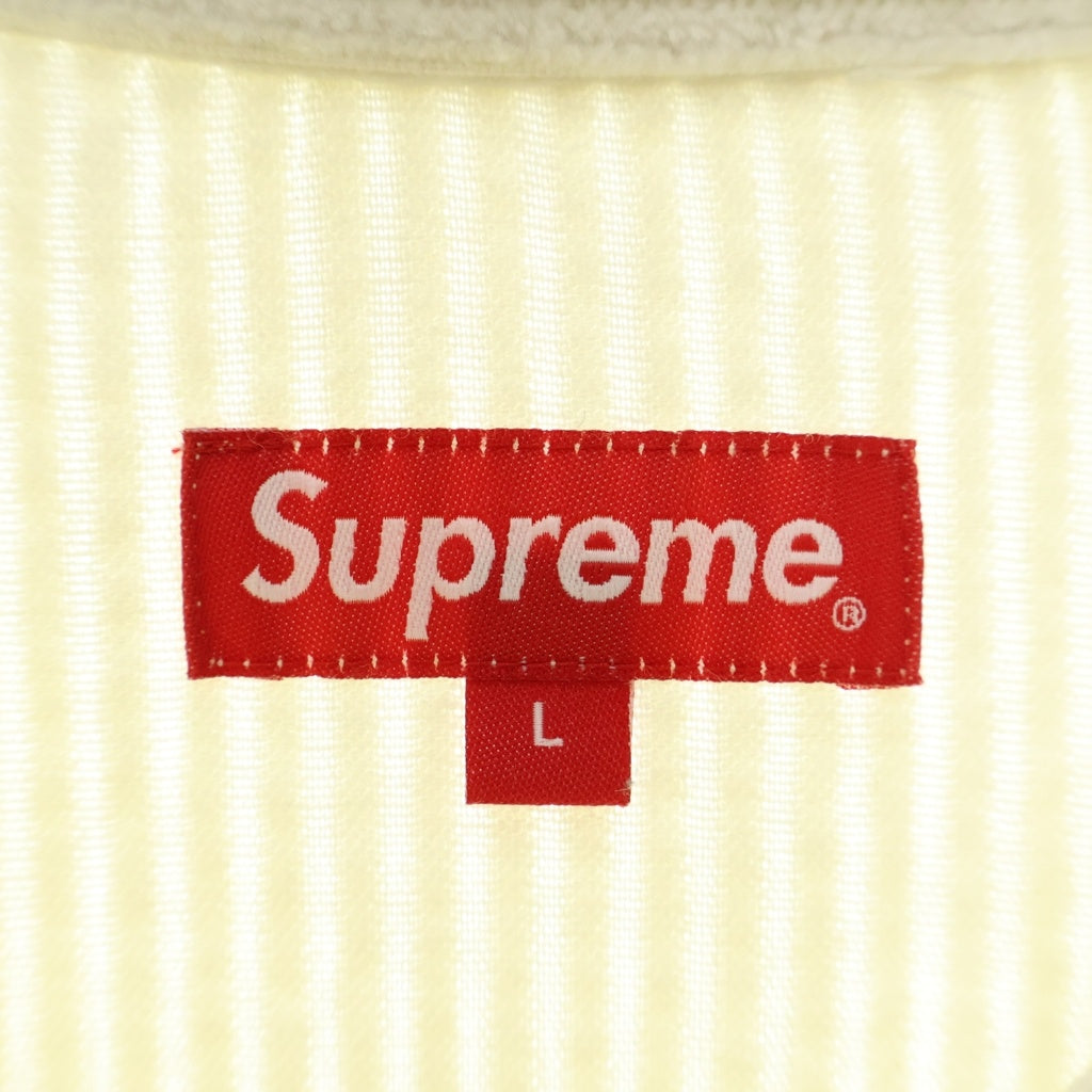 SUPREME(シュプリーム) 20SS Wide Wale Corduroy Harrington Jacket 胸クラシックロゴ コーディロイ ジャケット ホワイト