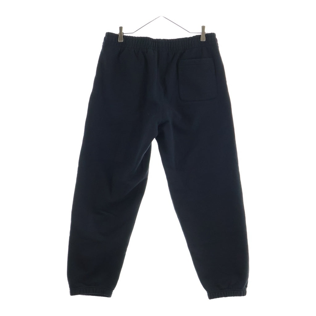 SUPREME(シュプリーム) 22AW Satin Applique Sweatpant ロゴ スウェットパンツ ブラック