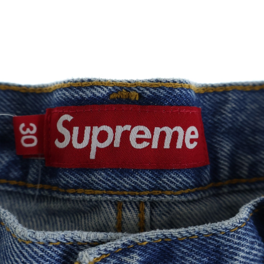 SUPREME(シュプリーム) 25SS Baggy Jean Classic Logo バギージーンズ インディゴ