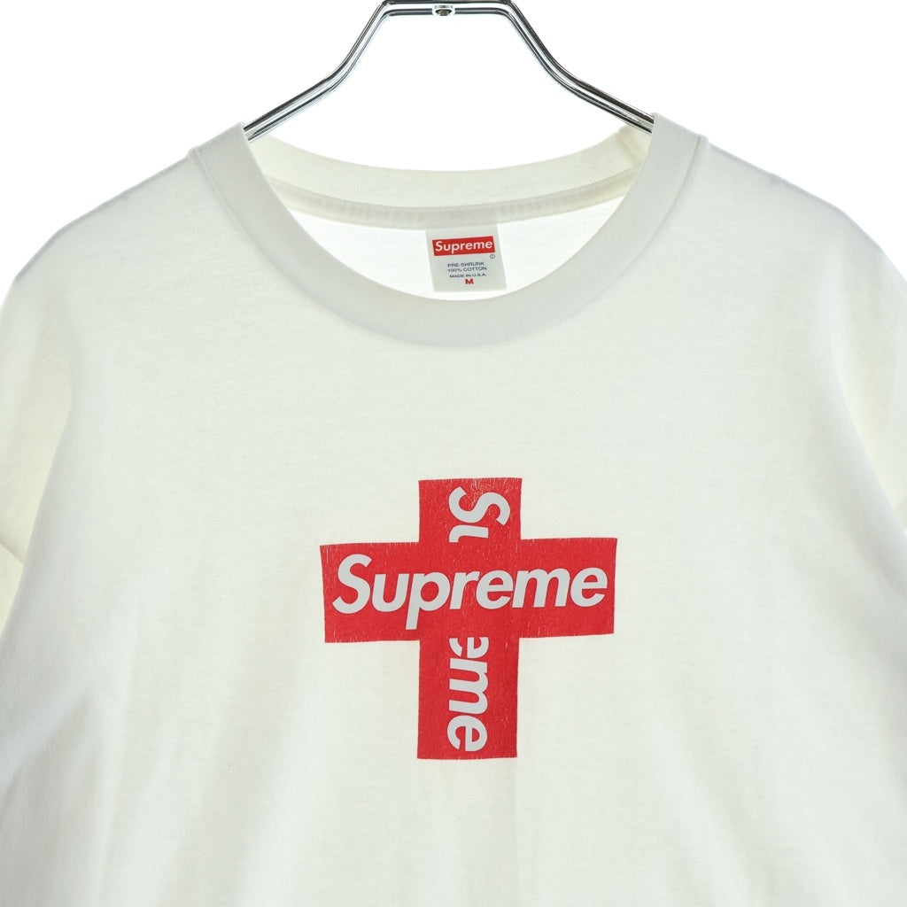 SUPREME(シュプリーム) 20AW Cross Box Logo Tee クロスボックスロゴ クルーネックTシャツ ホワイト