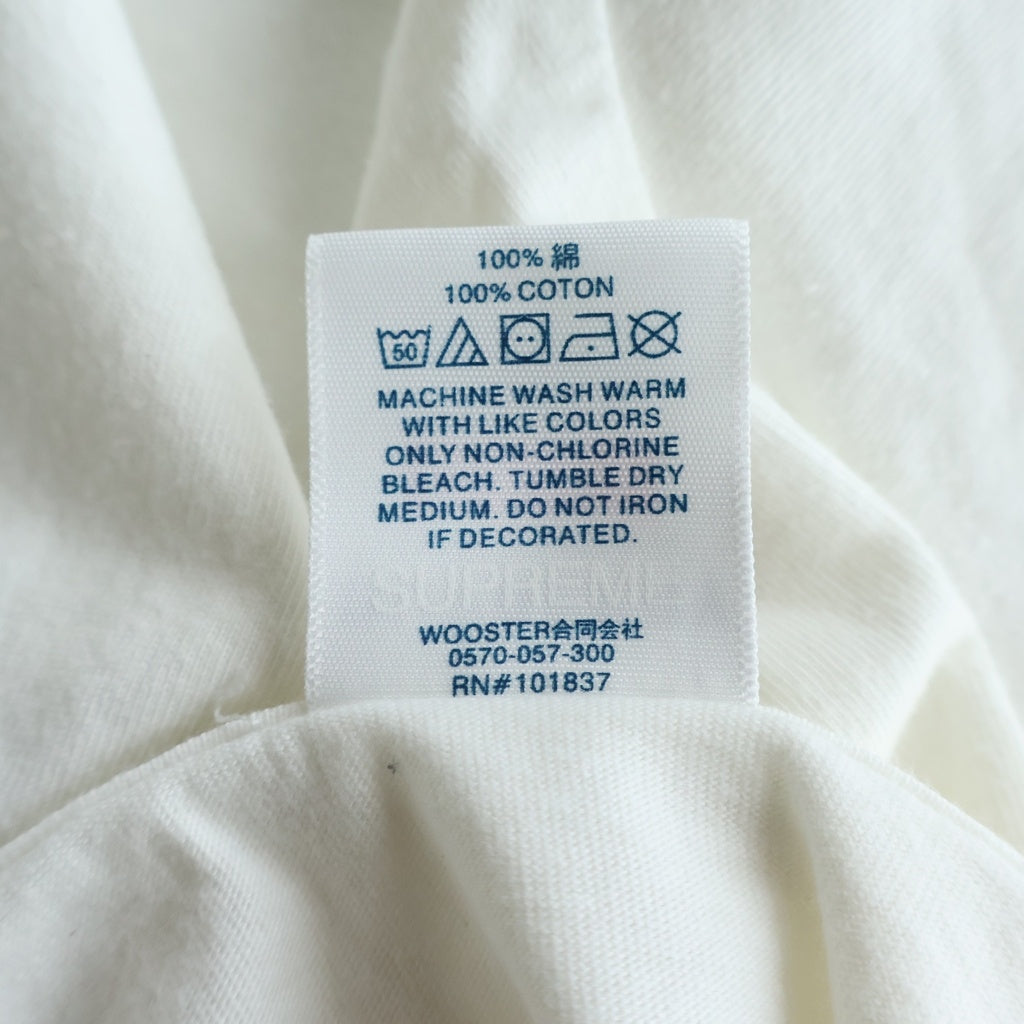 SUPREME(シュプリーム) 22SS Burberry Box Logo Tee バーバリーボックスロゴ クルーネックTシャツ ホワイト