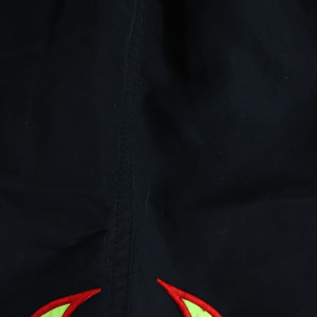 F.C.R.B./F.C.Real Bristol/FCRB(エフシーアールビー/エフシーレアルブリストル) 19SS FIRE FLAME SHORTS ナイロン ショーツ フレイム ブラック